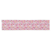 Kawaii Muster Kurzer Tischläufer (Horizontal)
