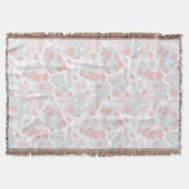 kawaii Muster mit Gekritzel Decke (Vorderseite)