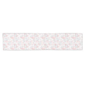kawaii Muster mit Gekritzel Kurzer Tischläufer (Horizontal)