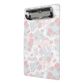 kawaii Muster mit Gekritzel Mini Klemmbrett (Gewinkelt2)