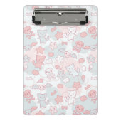 kawaii Muster mit Gekritzel Mini Klemmbrett (Vorderseite)