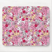 Kawaii Muster Mousepad (Vorne)