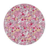 Kawaii Muster Schneidebrett (Vorderseite)