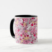 Kawaii Muster Tasse (Vorderseite Links)