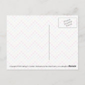 Kawaii Nachmittagstee Postkarte (Rückseite)