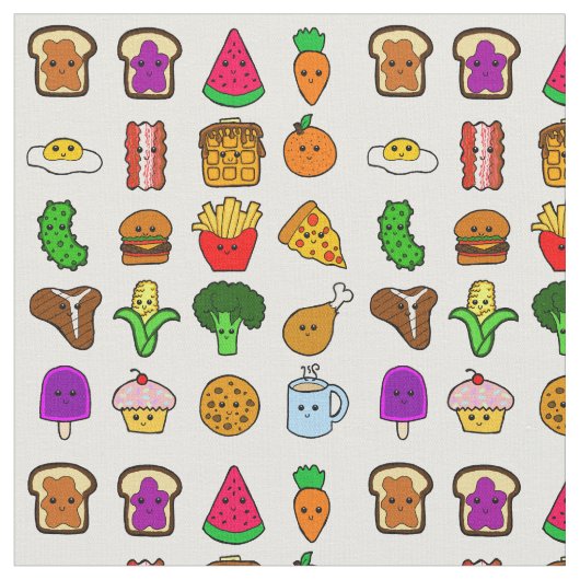 Kawaii Nahrung Stoff (Nahaufnahme)