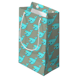 Kawaii Narwhal Kleine Geschenktüte