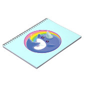 Kawaii Narwhal Notizblock (Linke Seite)