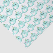 Kawaii Narwhal Seidenpapier (Ausschnitt)