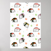 Kawaii Neko Nigiri Poster (Vorne)