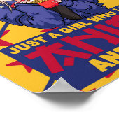 Kawaii Neko Ramen Lover - Japanischer Noodle Anime Poster (Ecke)