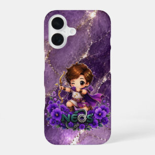 Kawaii Neos Zodiac Schütze iPhone 16 Hülle