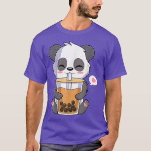 Kawaii Niedlich Anime Panda Otaku Japanische Blase T-Shirt