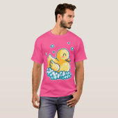 Kawaii Niedlich Bath Rubber Duck T-Shirt (Vorne ganz)