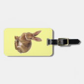 Kawaii Niedlich Bunny Rabbit Gepäckanhänger (Vorderseite horizontal)