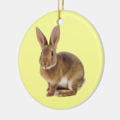 Kawaii Niedlich Bunny Rabbit Keramikornament (Links)