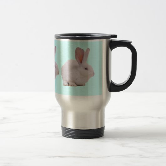 Kawaii Niedlich Bunny Rabbit Reisebecher (Rechts)
