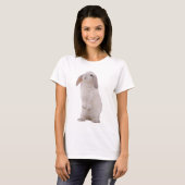 Kawaii Niedlich Bunny Rabbit T-Shirt (Vorne ganz)