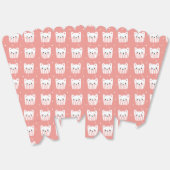 Kawaii Niedlich Cats Muster Pink Whimsical Popcorn Geschenkschachtel (Ungeklappt)