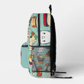 Kawaii Niedlich Custom Ramen Bedruckter Rucksack (Rechts)