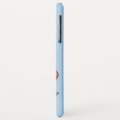 Kawaii Niedlich Doodle Rainbow Unicorn und Stars Case-Mate iPhone Hülle (Hinten/Links)