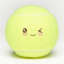 Kawaii Niedlich Emoticon Emoji Tennisbälle