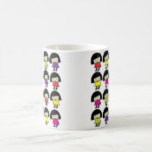 Kawaii Niedlich Girls Kawaii Kaffeetasse (Mittel)