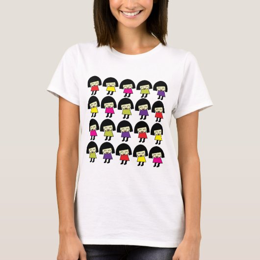 Kawaii Niedlich Girls Kawaii T-Shirt (Vorderseite)