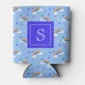 Kawaii Niedlich Girly Rainbows Personalisiert Dosenkühler (Vorderseite)