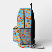 Kawaii Niedlich Junk Food Bedruckter Rucksack (Rechts)
