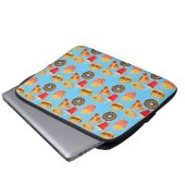 Kawaii Niedlich Junk Food Laptopschutzhülle (Vorne Knopf)