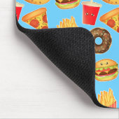 Kawaii Niedlich Junk Food Mousepad (Ecke)