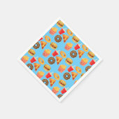 Kawaii Niedlich Junk Food Serviette (Ecke)