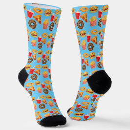 Kawaii Niedlich Junk Food Socken