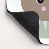Kawaii-niedlich-Muffin Mousepad (Ecke)