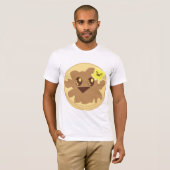 Kawaii Niedlich Pancakes Cartoon T-Shirt (Vorne ganz)