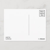 Kawaii ~ Niedlich Panda Face Postkarte (Rückseite)