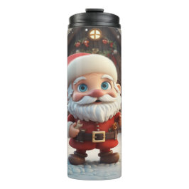 Kawaii Niedlich Santa Thermosbecher