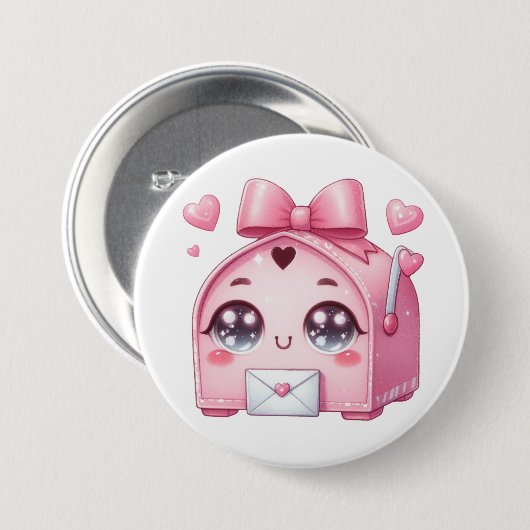 Kawaii Niedlich & Stilvoll Button Abzeichen Variat (Vorne & Hinten)