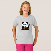Kawaii Niedlich Sushi Panda T - Shirt (Vorne ganz)