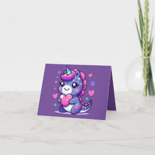 Kawaii Niedlich Valentine's Day Card Karte