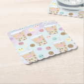 Kawaii Niedliche Blase Pearl Milk Teatro Sociale B Untersetzer (angewinkelt)