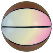 Kawaii niedliche Einhorn-Rosa-Pastellfarben Basketball (Vorderseite)