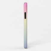 Kawaii niedliche Einhorn-Rosa-Pastellfarben Case-Mate iPhone Hülle (Hinten/Rechts)