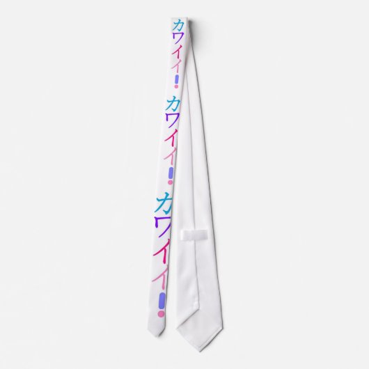 Kawaii "niedliche" Krawatte (Rückseite)