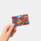 Kawaii niedliche Süßigkeiten Regenbogenfarben Scho Ausweis (Handheld)