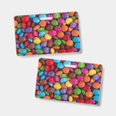 Kawaii niedliche Süßigkeiten Regenbogenfarben Scho Ausweis (Vorder- & Rückseite)