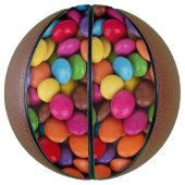 Kawaii niedliche Süßigkeiten Regenbogenfarben Scho Basketball (Vertikal)