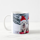 Kawaii Niedliche Welpen Tasse (Links)