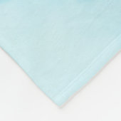 Kawaii niedlicher Bärenrand - Kawaii Minimalistisc Fleecedecke (Ecke)